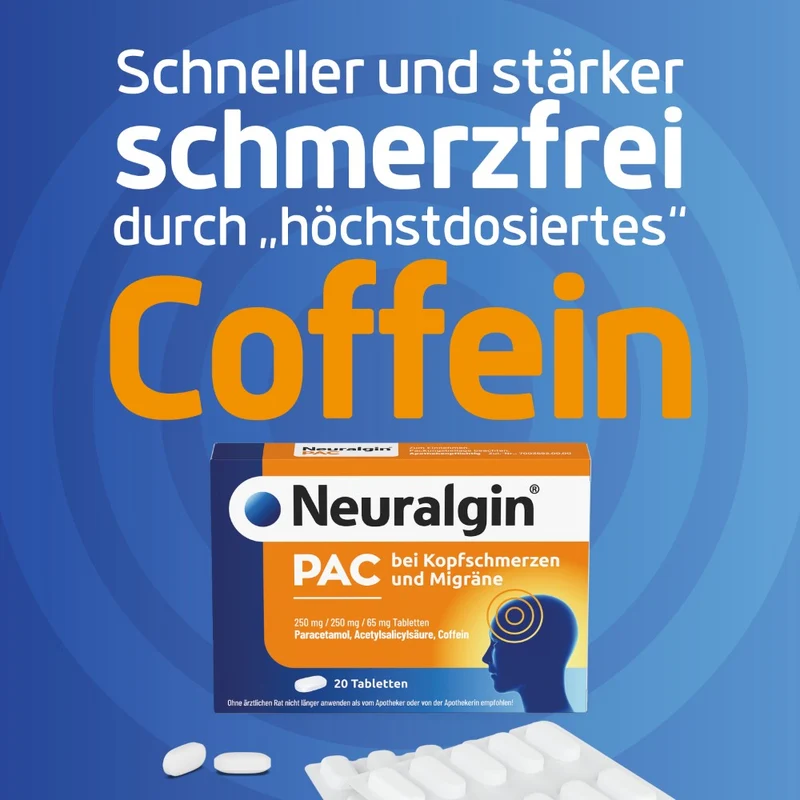 Neuralgin Pac Kopfsch Migr, 20 St TAB