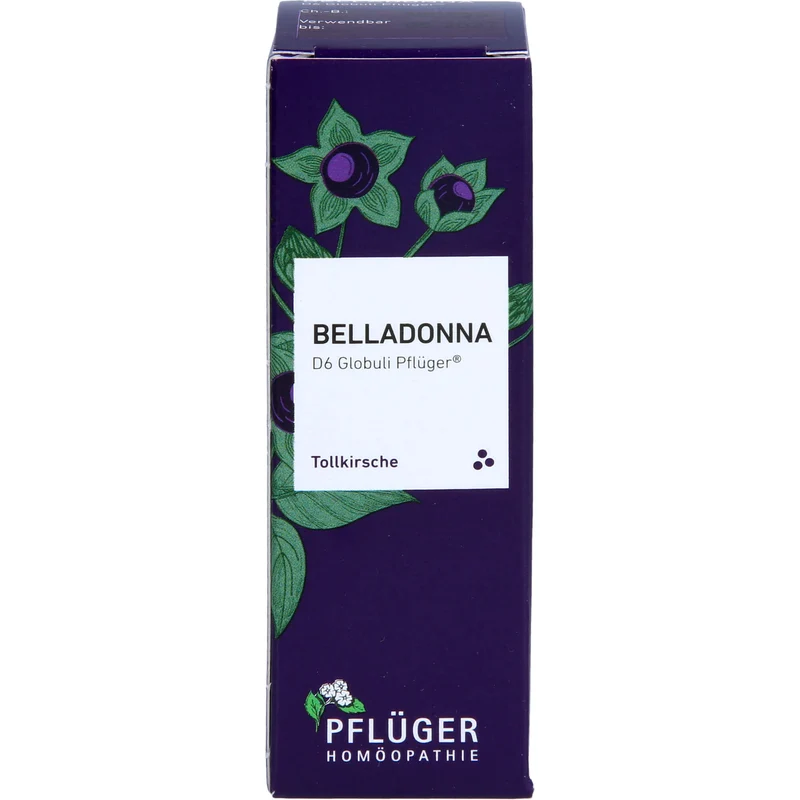 Pflüger Belladonna D6 Globuli Dosierspender, 10 g Globuli