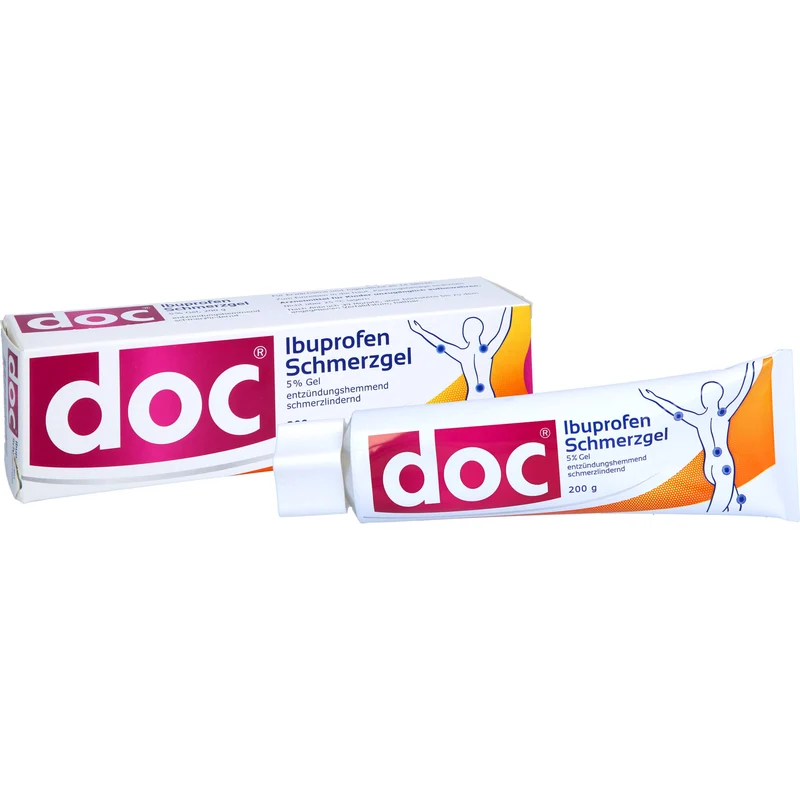 Doc Ibuprofen Schmerzgel 5 %, 200 g Gel