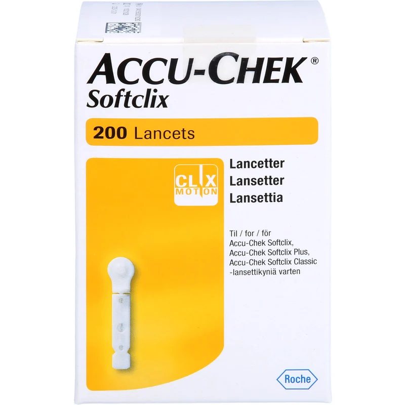 ACCU-CHEK Softclix Lanzetten, 200 St. Packung