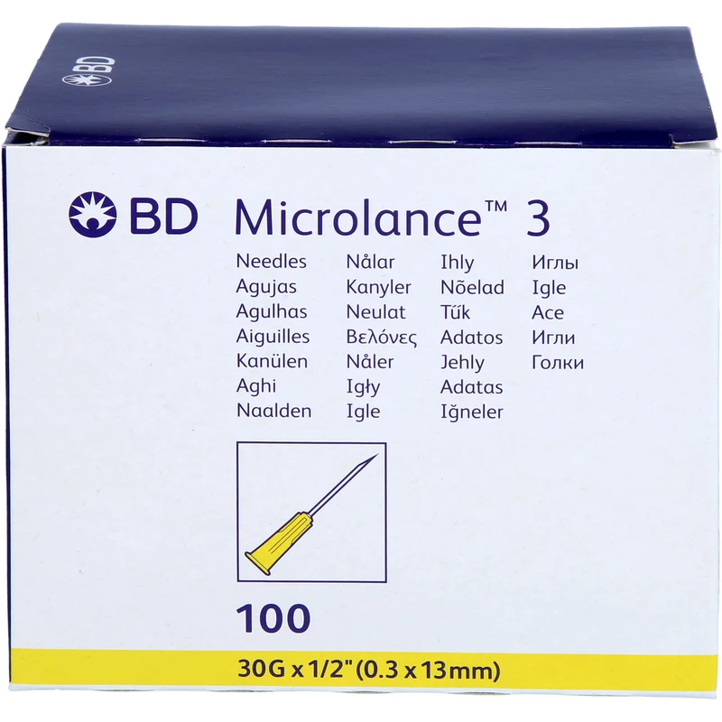 BD Microlance 3 Sonderkanülen 30 G 1/2 0,3 x 13 mm, 100 St. Kanülen