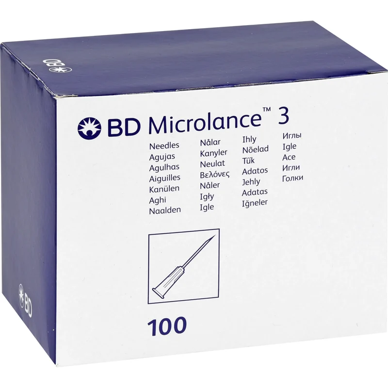 BD MICROLANCE 23g KAN 1 1/4, 100 St. Kanülen