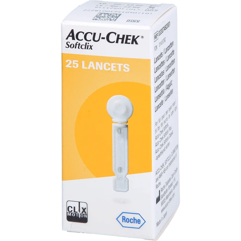 ACCU-CHEK Softclix Lancets sterile Lanzetten, 25 St. Packung