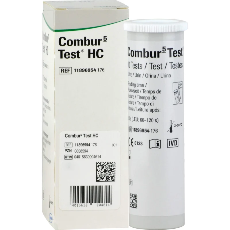 Combur 5 Test HC Teststreifen, 10 St. Teststreifen