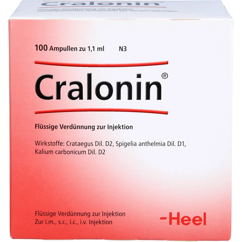 Cralonin Flüssige Verdünnung zur Injektion, 100 St. Ampullen