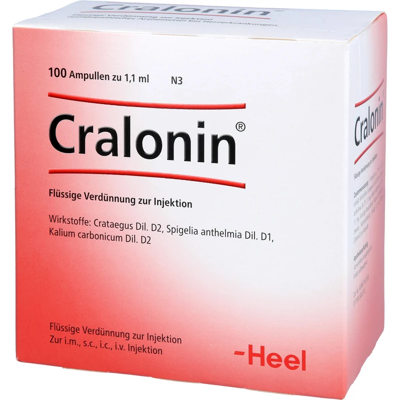 Cralonin Flüssige Verdünnung zur Injektion, 100 St. Ampullen