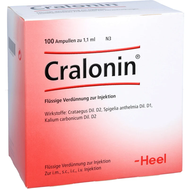 Cralonin Flüssige Verdünnung zur Injektion, 100 St. Ampullen