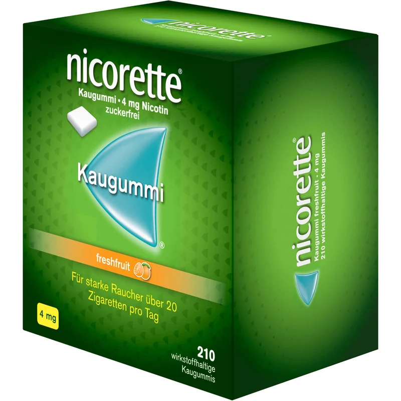 Nicorette 4mg Freshfruit, 210 St KGU