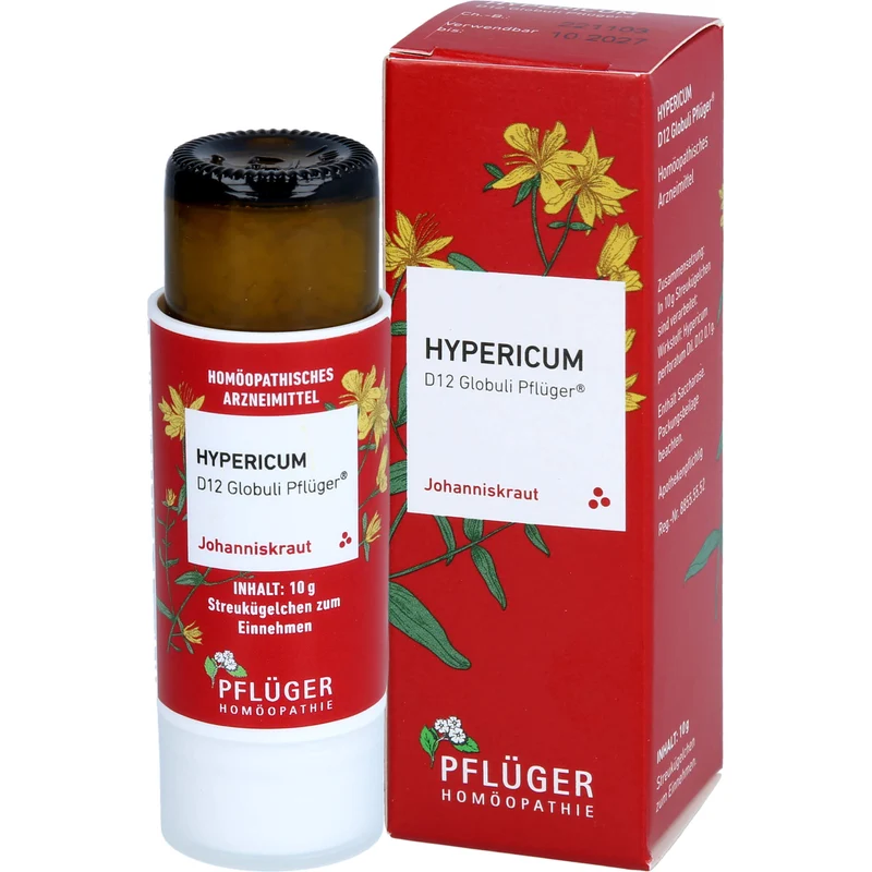 Pflüger Hypericum D12 Globuli, 10 g Globuli