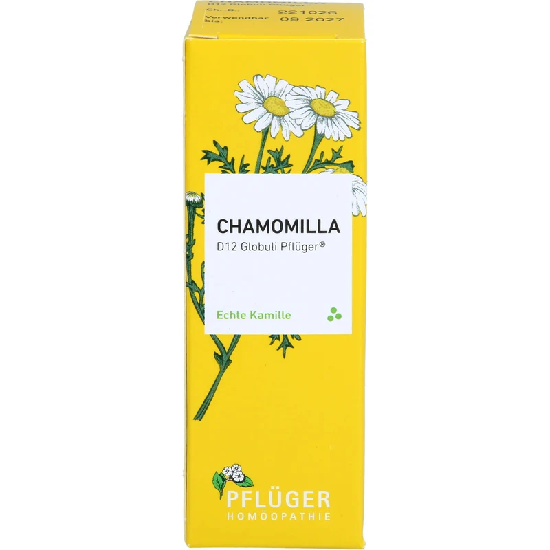 Pflüger Chamomilla D12 Globuli Dosierspender, 10 g Globuli