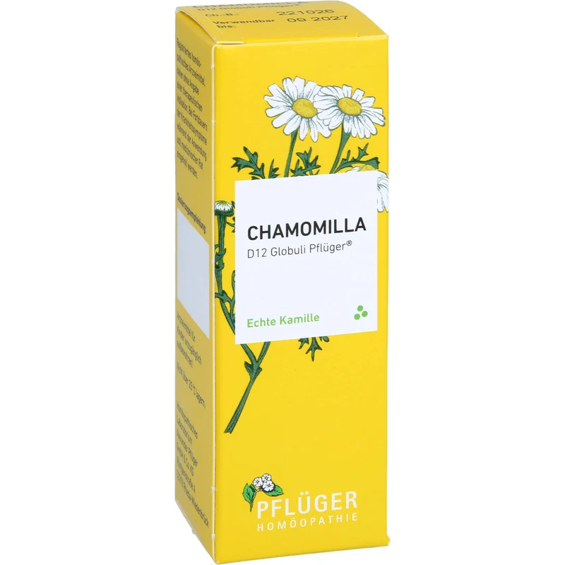 Pflüger Chamomilla D12 Globuli Dosierspender, 10 g Globuli