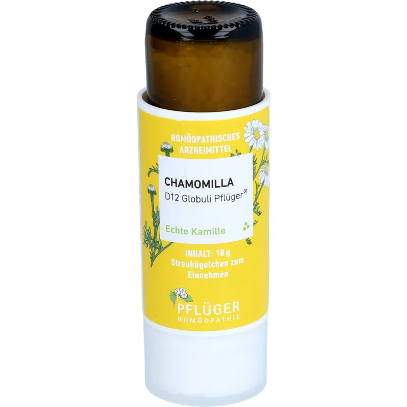 Pflüger Chamomilla D12 Globuli Dosierspender, 10 g Globuli