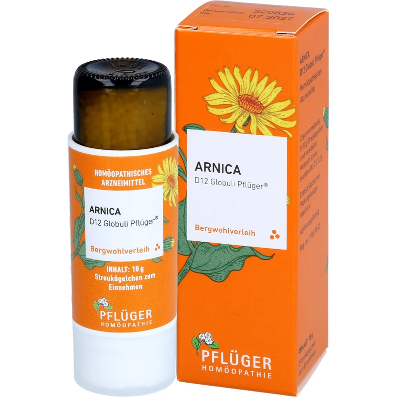 Pflüger Arnica D12 Globuli Dosierspender, 10 g Globuli