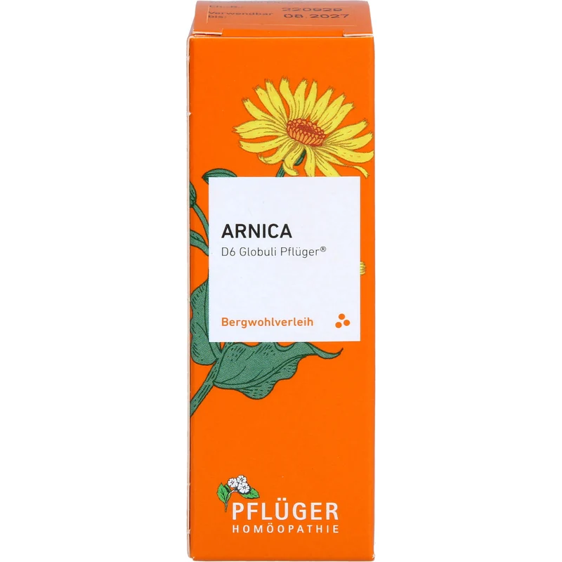Pflüger Arnica D6 Globuli Dosierspender, 10 g Globuli