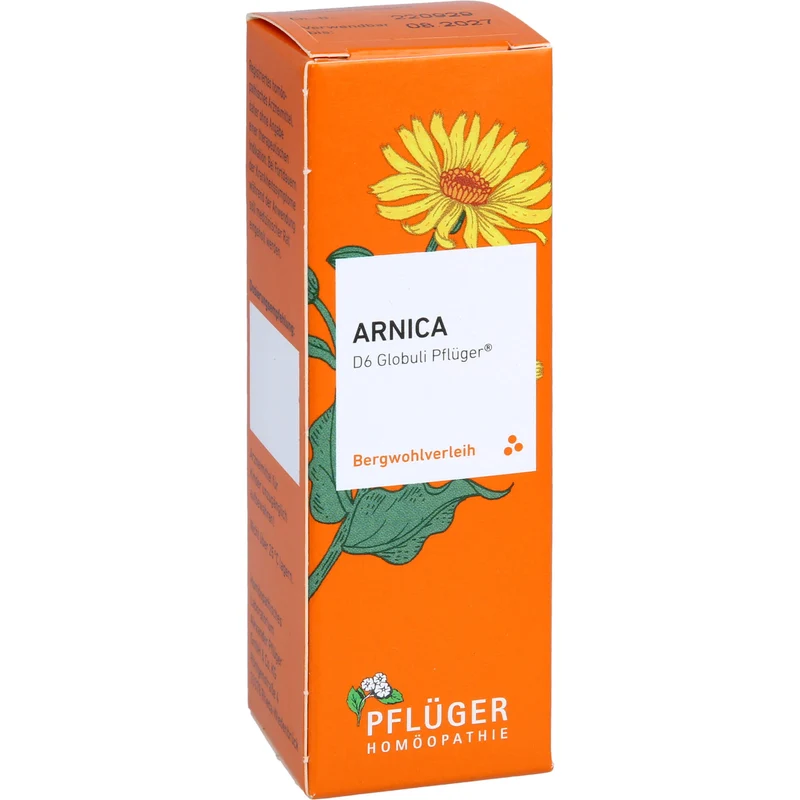 Pflüger Arnica D6 Globuli Dosierspender, 10 g Globuli