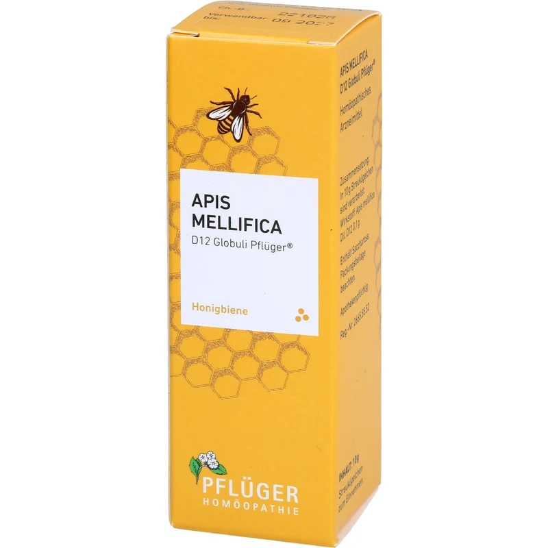 Pflüger Apis mellifica D12 Globuli Dosierspender, 10 g Globuli
