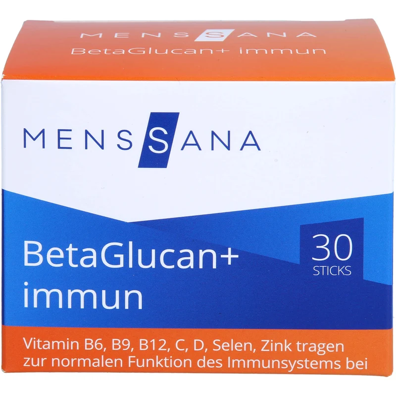 BetaGlucan+ immun MensSana®, 30 St PUL