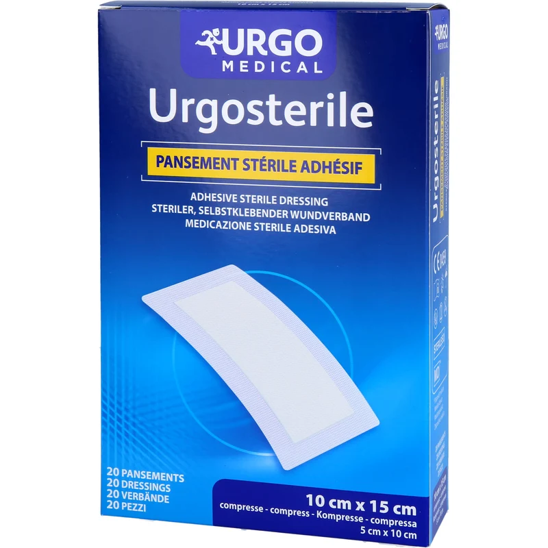 Urgosterile steriler, selbstklebender Wundverband 15 cm x 9 cm, 20 St. Pflaster