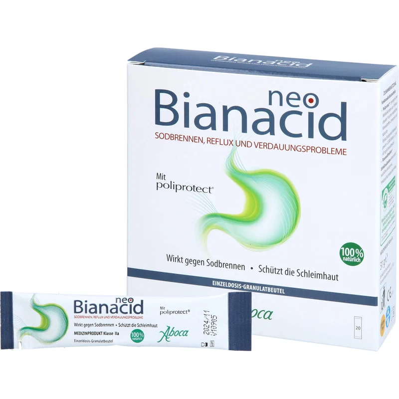 NeoBianacid Direktgranulat bei Sodbrennen, 20 St. Packung