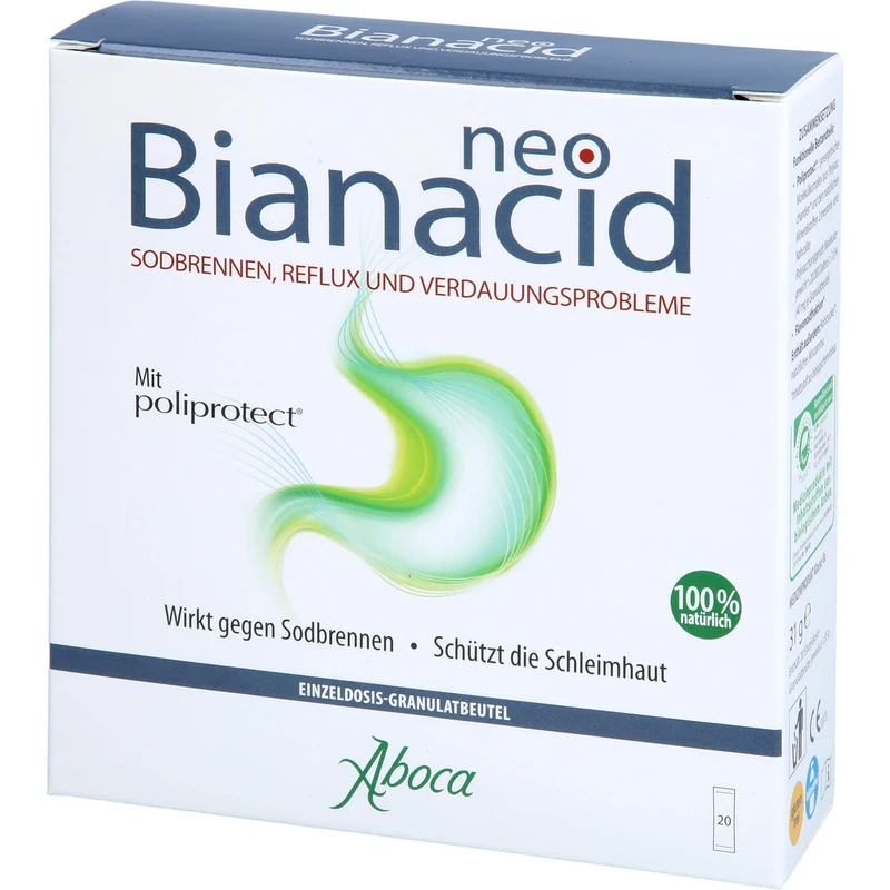 NeoBianacid Direktgranulat bei Sodbrennen, 20 St. Packung