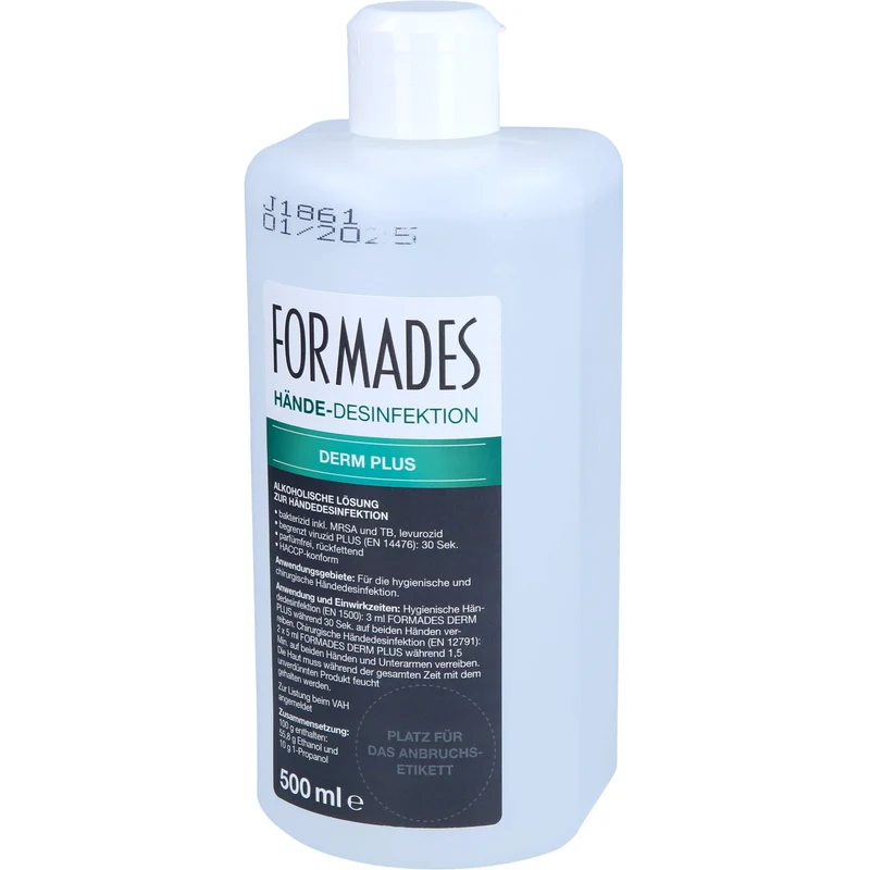 FORMADES Derm Plus Hände & Hautdesinfektion, 500 ml Lösung