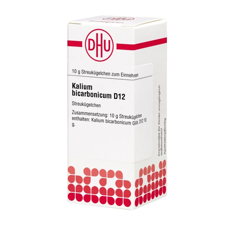 DHU Kalium bicarbonicum D12 Globuli, 10 g Globuli