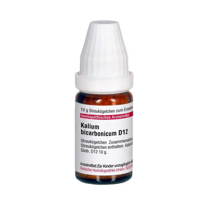 DHU Kalium bicarbonicum D12 Globuli, 10 g Globuli