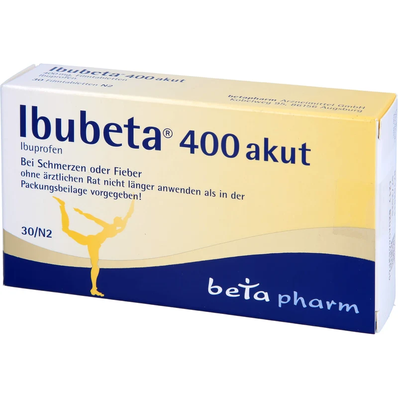 Ibubeta 400 akut Filmtabletten, 30 St. Tabletten