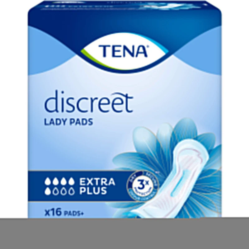 TENA Lady Discreet Extra Plus Inkontinenzeinlagen, 16 St. Einlagen