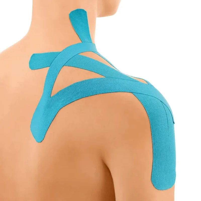 Ratioline Sport-Tape 5 cm x 5 m türkis für kinesiologische Verbände, 1 St. Verband