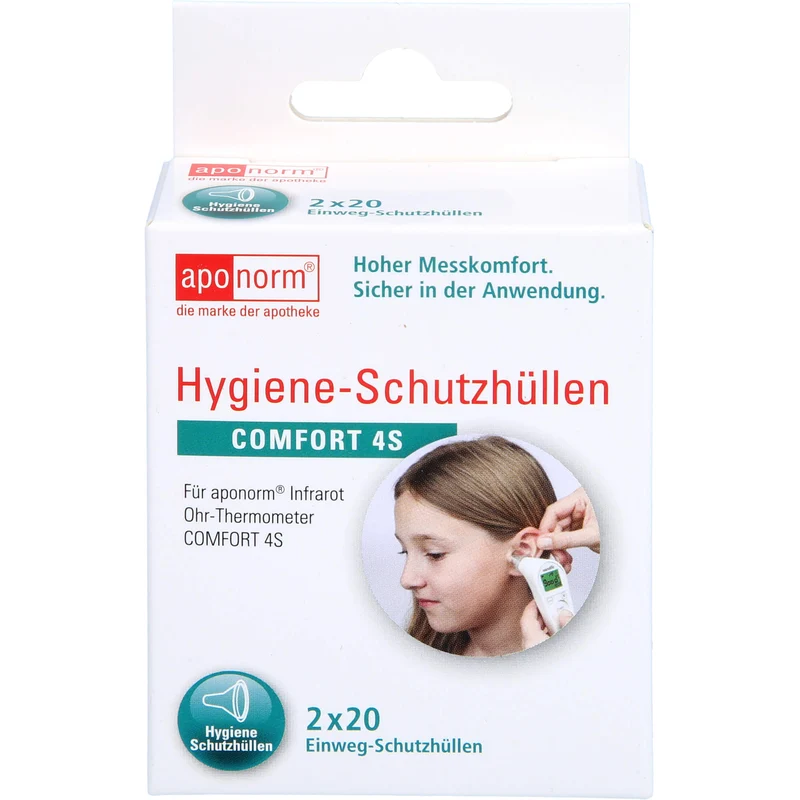 Aponorm Fieberthermometer Ohr Comfort Schutzhüllen, 40 St. Zubehör