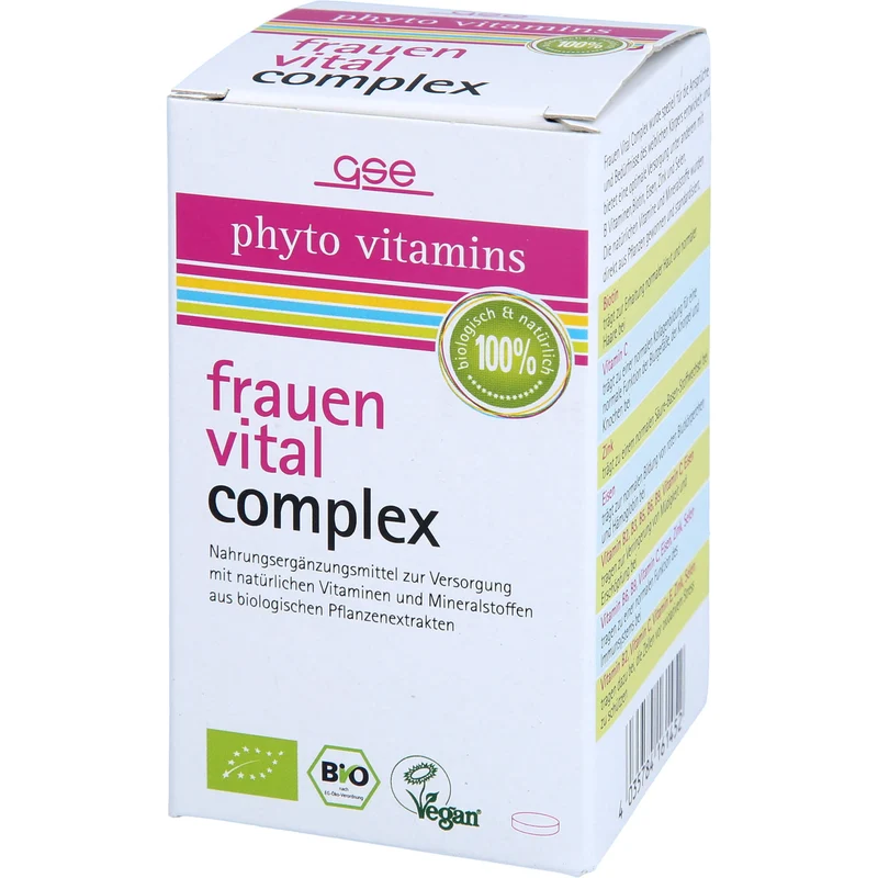 GSE Frauen Vital Complex (Bio), 60 St TAB