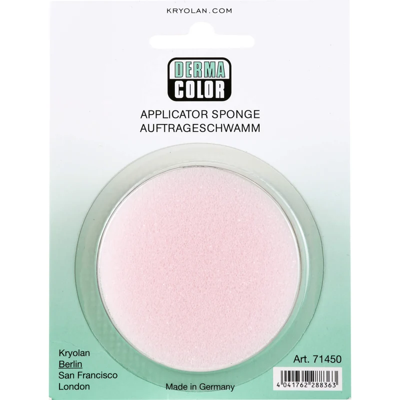 Dermacolor Auftrageschwamm rund, 1 St