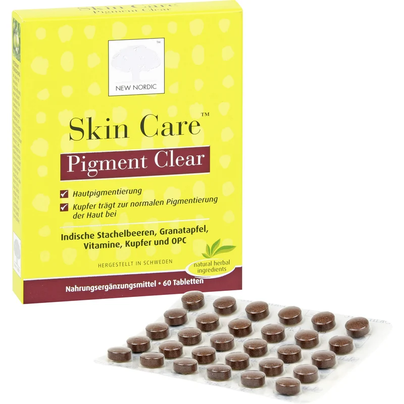 Skin Care Pigment Clear, 60 St TAB