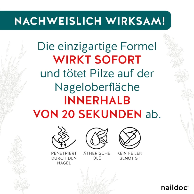 naildoc rapid Nagelpilz Behandlungs-Gel, 5 ml Gel
